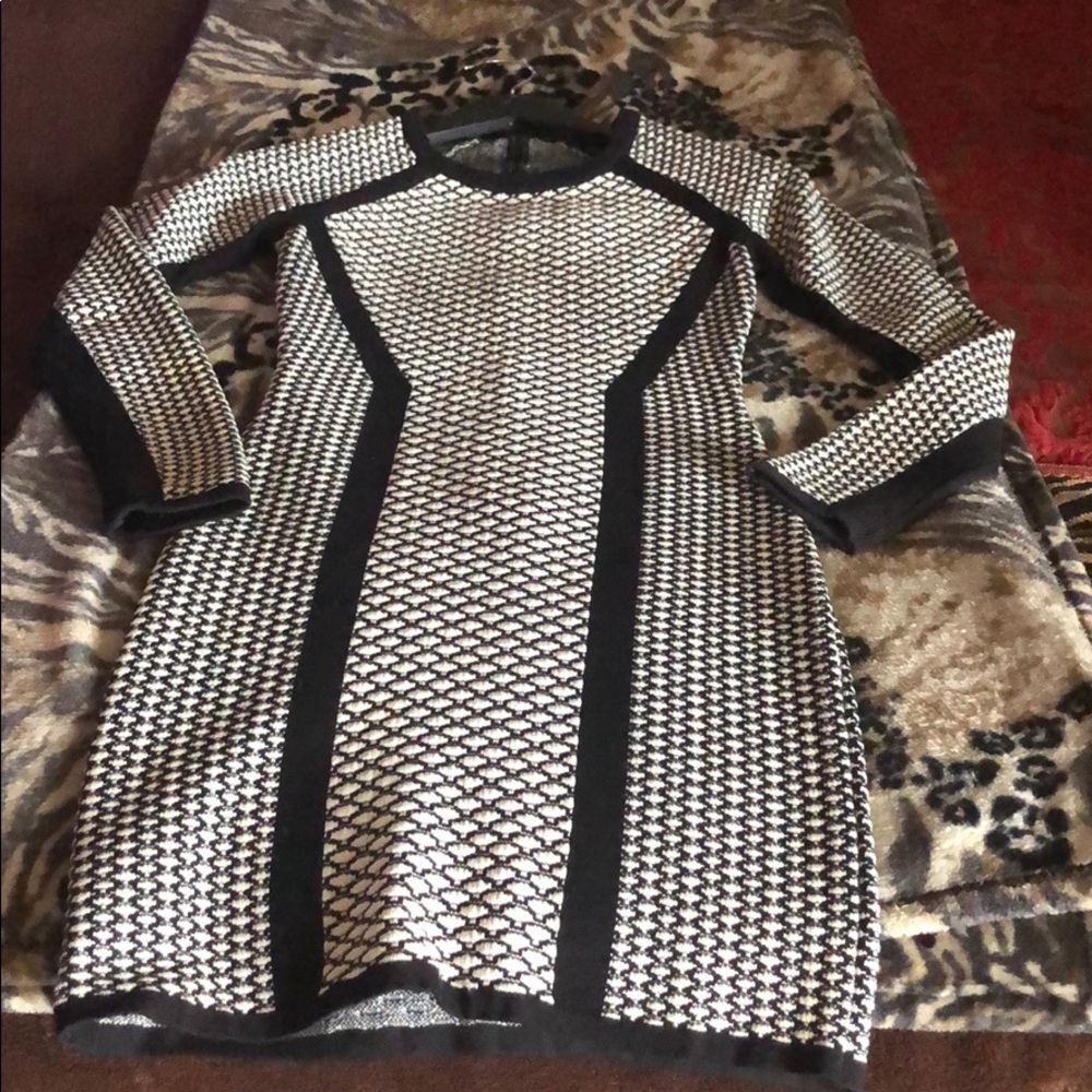 Black & White mini dress